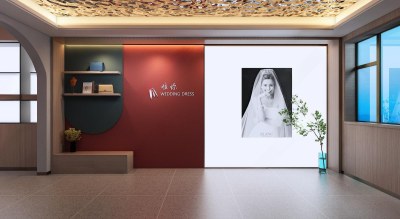 现代婚纱摄影3D模型下载